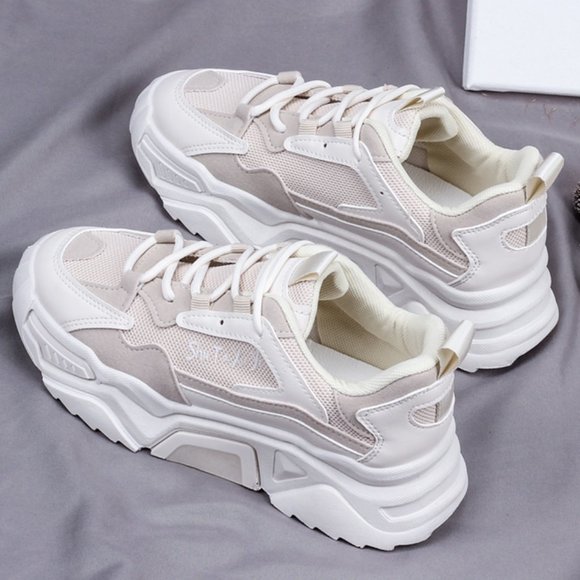 Women's white sneakers